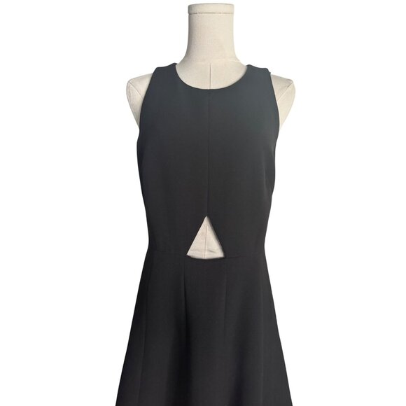 Club Monaco 8 Black Sleeveless Cutout Dress - Picture 5 of 16